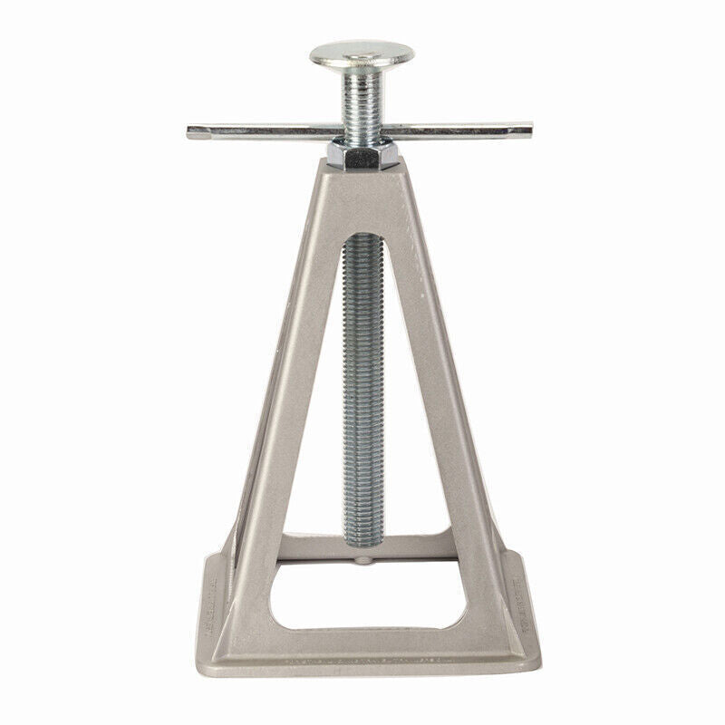 4 X Aluminium Stabilising Jack Stands Adjustable Axle Levelling Caravan Trailer