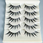 Cartoon Bushy Black Terrier Big Devil False Eyelashes Whole Piece Barbie Eyelashes Natural Little Devil