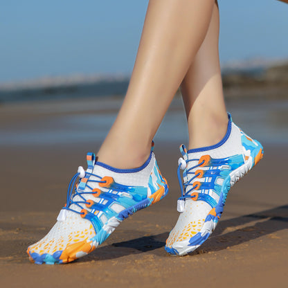 Men's quick-drying breathable wading shoes swimming beach shoes outdoor hiking shoes men's and women's non-slip wear-resistant sports shoes