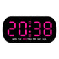 USB Digital Alarm Clock (LED, temp/date/week, dual alarm, snooze, 5-level brightness, 12/24H, night mode)