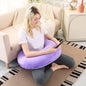 Reading pillow, crocheted arm-support for adults, portable, skin-friendly, TV & breastfeeding.