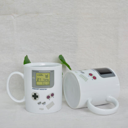 Retro Game Machine Mark Color Changing Cup Student Thermal Warm Coffee Cup