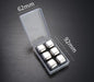 1PC  Stainless Steel Whisky Ice Cubes Quick Freezing Wine Beer Cooler Liquor Cooling Rocks KTV Accessories