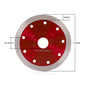 2x 115mm Diamond Cutting Discs 4.5 Angle Grinder Blade Tile Stone Concrete Tool