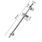 Shower Riser Rail Kit Slider Adjustable Chrome Head Holder Bracket Bathroom Set
