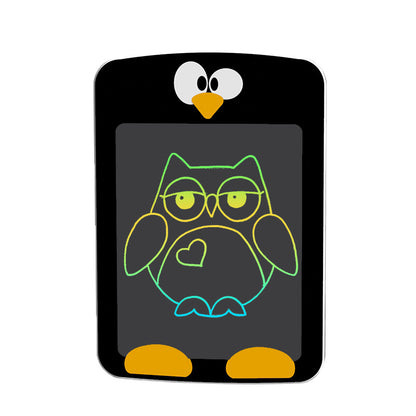 New 6.5 Inch Cartoon Children's Early Education Puzzle Graffiti Painting LCD Writing Board Family Message LCD Writing Board
