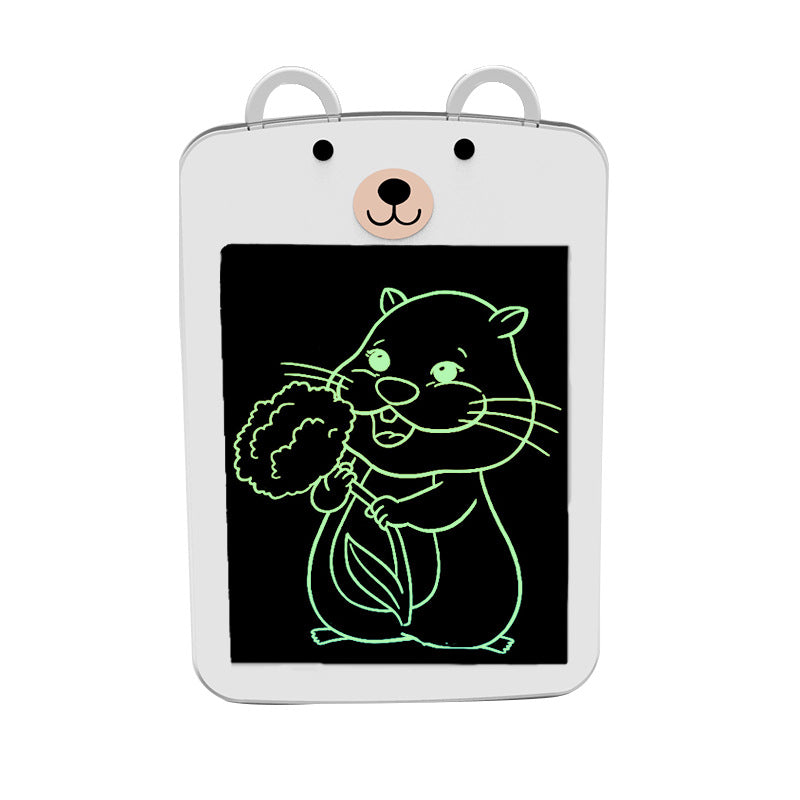 New 6.5 Inch Cartoon Children's Early Education Puzzle Graffiti Painting LCD Writing Board Family Message LCD Writing Board