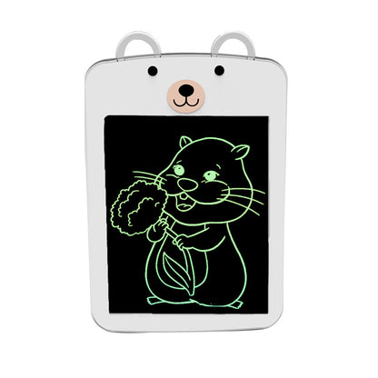 New 6.5 Inch Cartoon Children's Early Education Puzzle Graffiti Painting LCD Writing Board Family Message LCD Writing Board