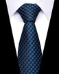 Men's 8cm Business Professional Striped Tie Wedding Suit Accessories Polyester Tie Men