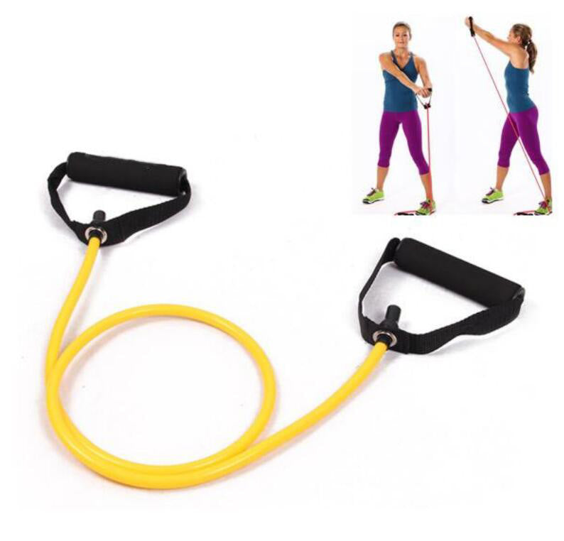 120cm Fitness Elastic Resistance Bands Yoga Pull Rope Exercise Tubes Elastic Workout Bands for Yoga Pilates Expander Elastic