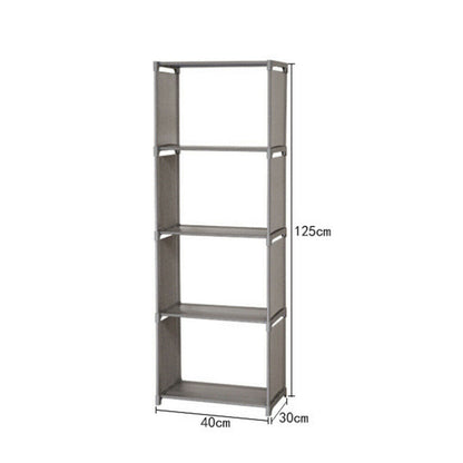 Oxford 4 Cube Bookcase 5 Tier Shelf Display Furniture Storage Unit BooK