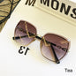 Women's Men Rimless Square Polarized Sunglasses New Outdoor Cycling Sun Glasses Vintage Shades Female UV400 Eyewear Accessories