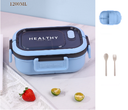 Sealed leak-proof portable large capacity compartment lunch box lunch box outdoor picnic box
