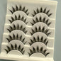 Cartoon Bushy Black Terrier Big Devil False Eyelashes Whole Piece Barbie Eyelashes Natural Little Devil