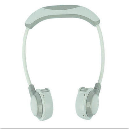Portable Lazy Sports Halter Fan 2 Fans Mini Hanging Neck Fan USB Rechargeable Cover Halter Sports Aromatherapy Fan