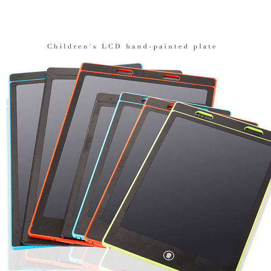 12 Inch Handwriting Board Color Pen Children's Drawing Board LCD Liquid Crystal Handwriting Board Intelligent Electronic Small Blackboard