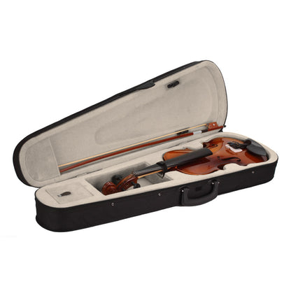 New 4/4 Acoustic Violin Case Bow Rosin Natural