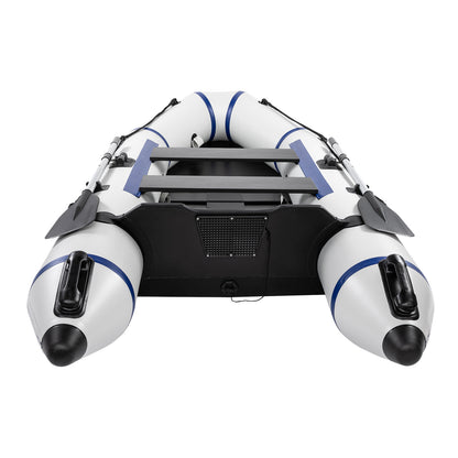 Camping Survivals 10ft PVC 330kg  Water Adult Assault Boat Off-White