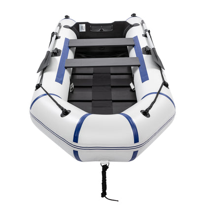 Camping Survivals 10ft PVC 330kg  Water Adult Assault Boat Off-White