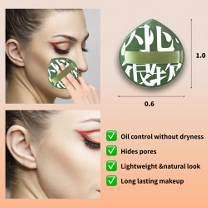 2Pcs Makeup Sponge Puff For Foundation Concealer And Powder, Blender Sponge For Natural And Easy Makeup Soft Long-lasting