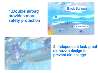 Toddler Newborn Inflatable Baby Swimming Collar Toys Float Safety Aid Toys