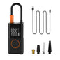 Portable mini self-propelled electric tire inflator pump, handheld wireless charging, digital display car inflator pump