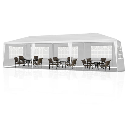 3*9m 5-Sided Iron PE Cloth Spiral Pipe Pergola