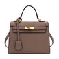 Size Solid Color PU Kelly Bag Candy Color Handbag Cross Shoulder Fashion Model Bag