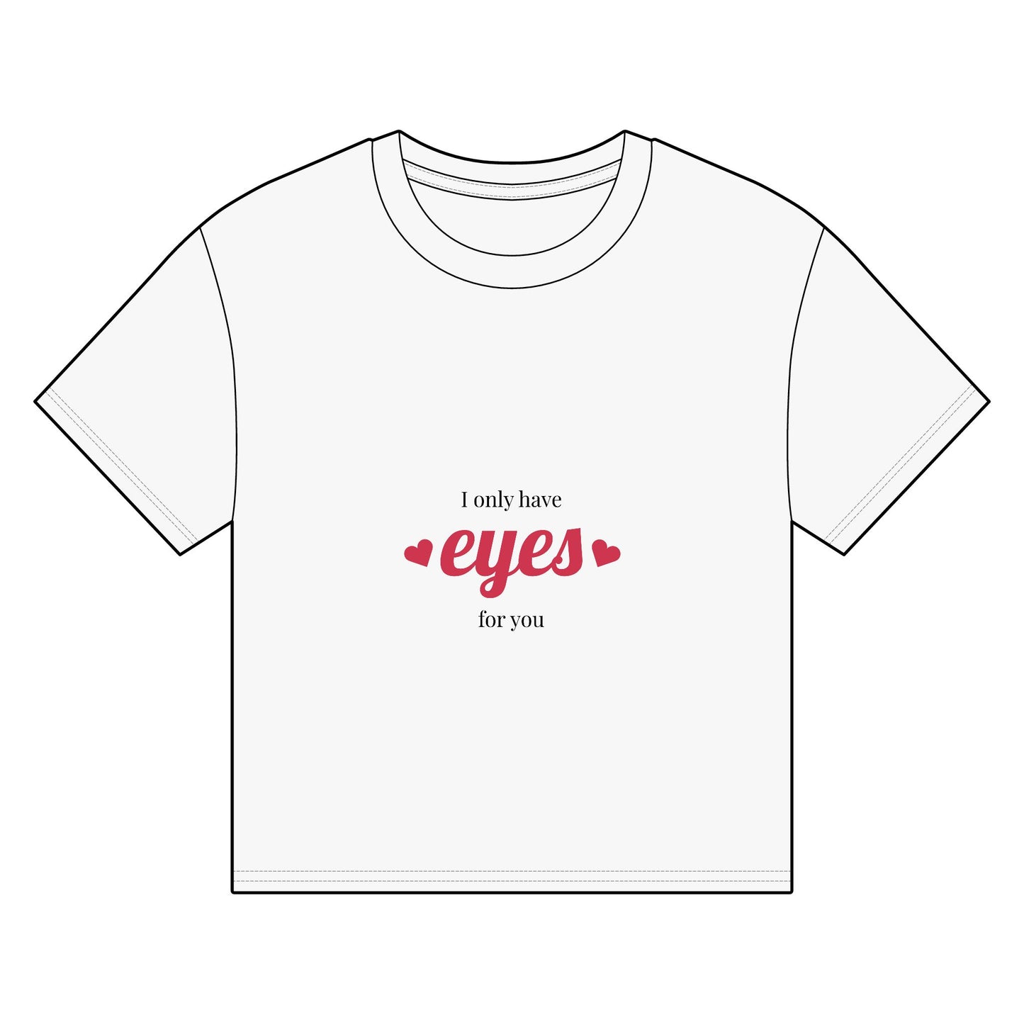 Sweet Heart Eyes Women's Organic Boxy T-Shirt