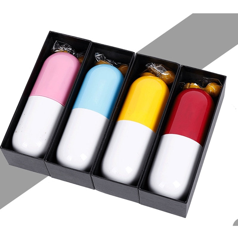Mini Folding Capsule Small Umbrella With Pill Package Box Pocket Parasol Rain Anti-UV Portable Travel Umbrella Sunny Rainy Day