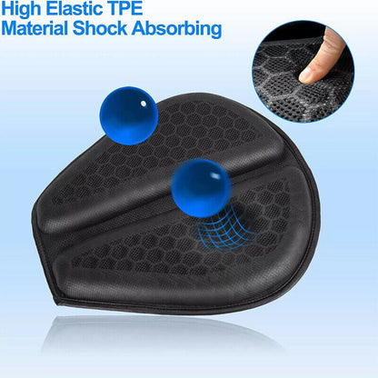 3D Motorbike Gel Pad Motorcycle Seat Cushion Seat Protection Pad For Long Rides