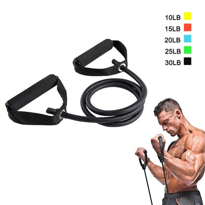 120cm Fitness Elastic Resistance Bands Yoga Pull Rope Exercise Tubes Elastic Workout Bands for Yoga Pilates Expander Elastic