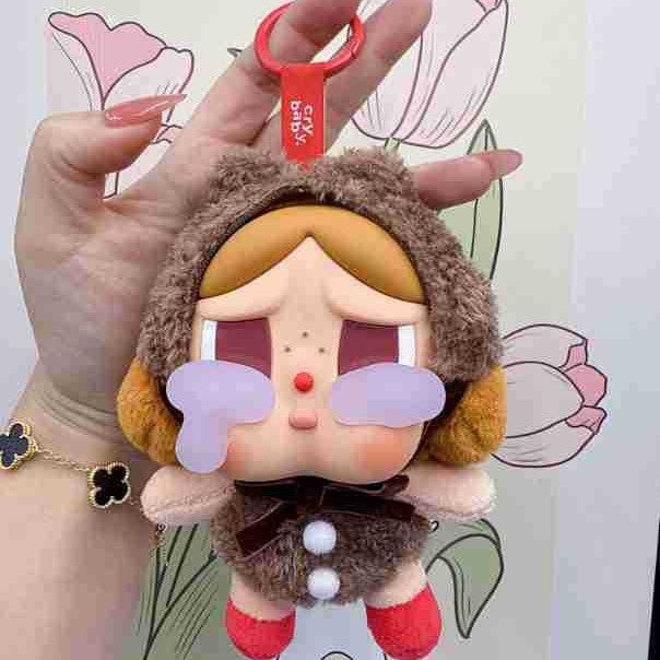 Classic Rabbit and Bear Series Bag Charm with Hidden Tear Design