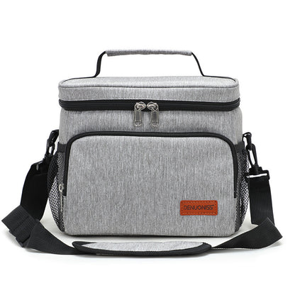 Outdoor new large capacity portable insulated lunch box bag portable office worker lunch bag