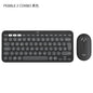 Logitech K380 Mini Bluetooth Wireless Keyboard Tablet Phone Pebble2+K390 Set