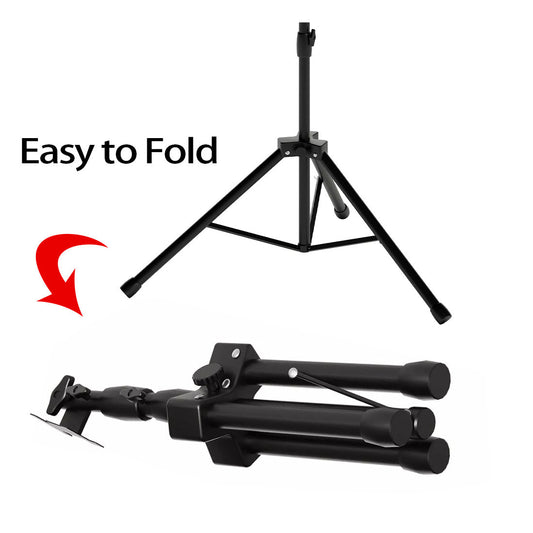 Heavy Duty Orchestral Music Stand Folding Adjustable Sheet Stand Tripod Base