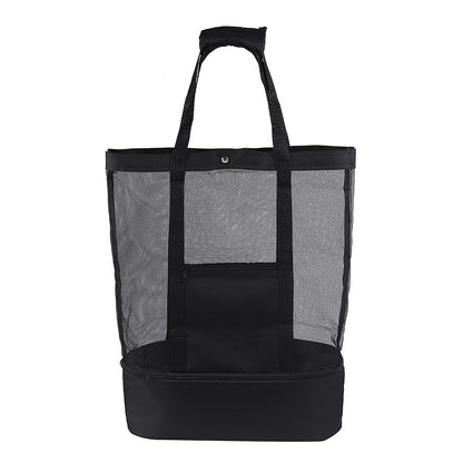 Waterproof Beach Bag With Cooler Compartment - Beach Bags Waterproof Sandproof For Women, Pool Bag & Beach Tote Bag