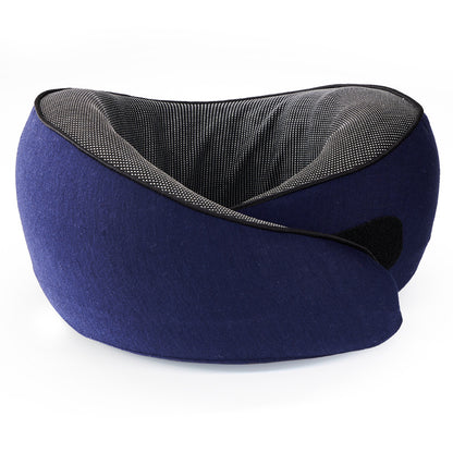 U-shaped memory cotton neck pillow with slow rebound for car travel neck protection