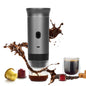 2025 Upgraded 3-in-1 Cordless Coffee Maker - 20Bar Portable for Car/Camping/Home, Capsule/Powder, USB Fast Heat