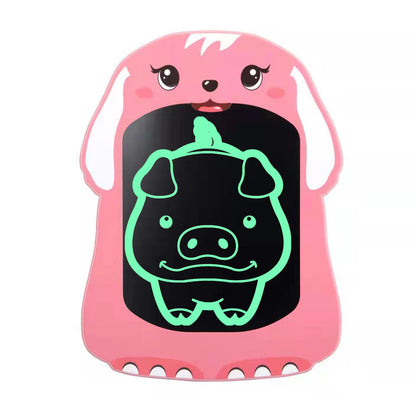 8.5 Inch Cartoon Children's Graffiti Puzzle Early Education Painting LCD Drawing Board Light Energy LCD Writing Board