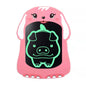 8.5 Inch Cartoon Children's Graffiti Puzzle Early Education Painting LCD Drawing Board Light Energy LCD Writing Board