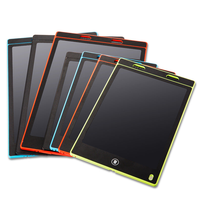 12 Inch Handwriting Board Color Pen Children's Drawing Board LCD Liquid Crystal Handwriting Board Intelligent Electronic Small Blackboard