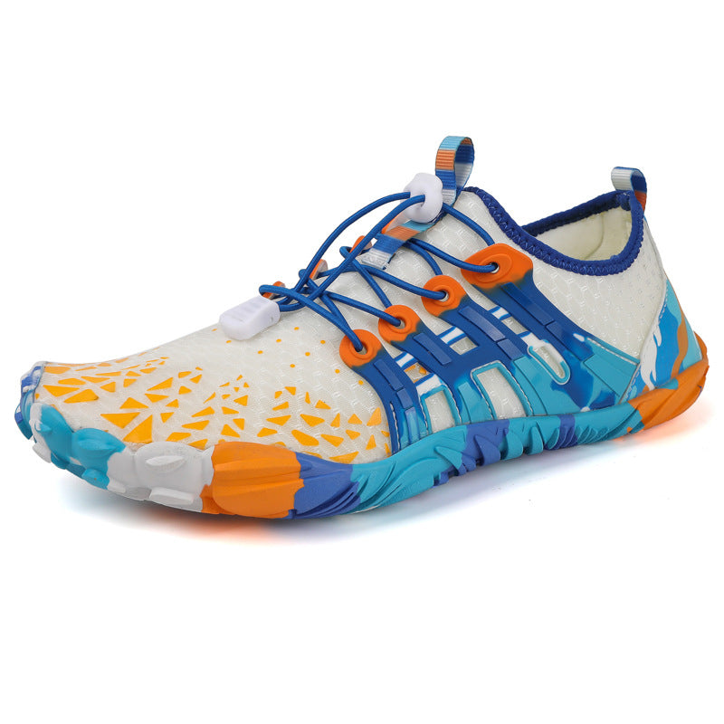 Men's quick-drying breathable wading shoes swimming beach shoes outdoor hiking shoes men's and women's non-slip wear-resistant sports shoes