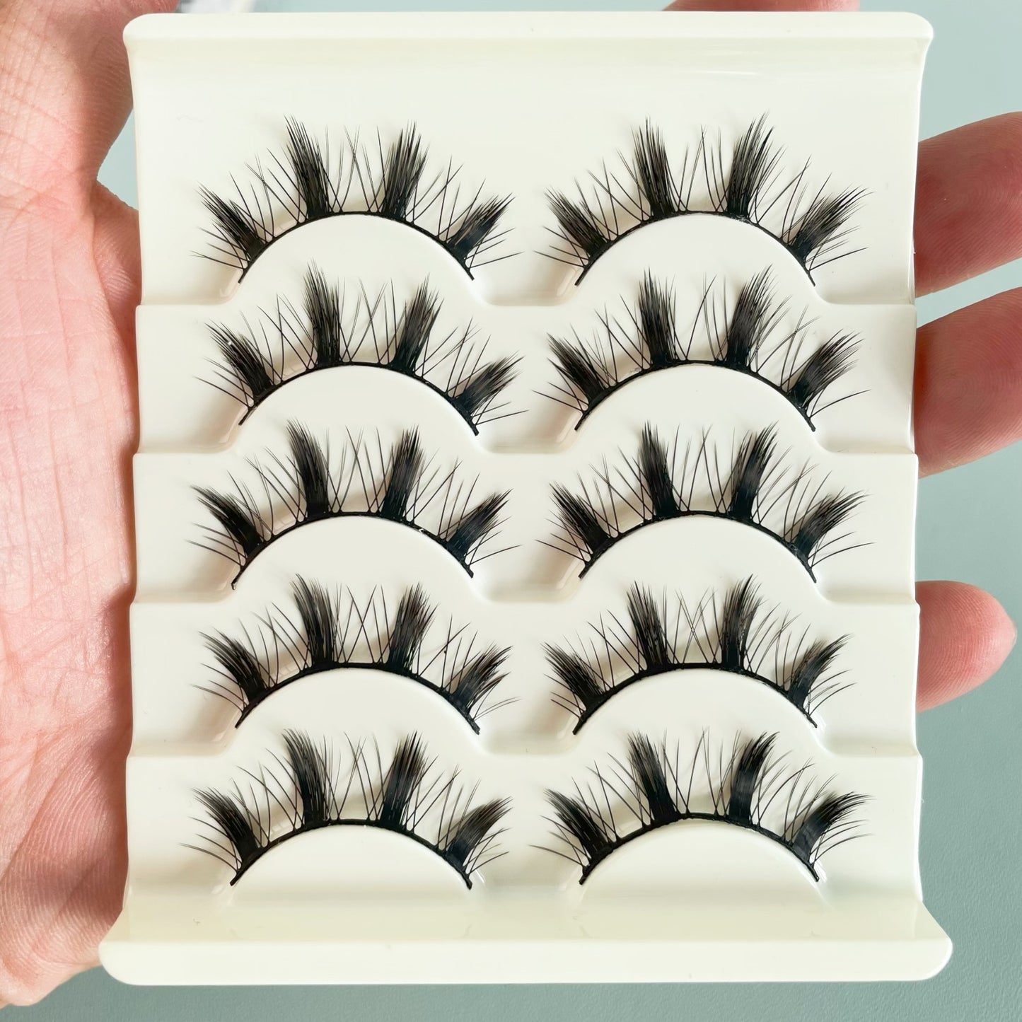Cartoon Bushy Black Terrier Big Devil False Eyelashes Whole Piece Barbie Eyelashes Natural Little Devil