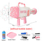 Bazooka 44 Porous 44 Children's Handheld 44-hole Bubble Gun Douyin Stall Net Red Explosive Children's Toy Girl