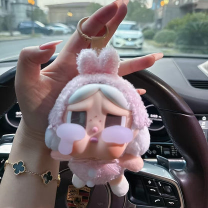 Classic Rabbit and Bear Series Bag Charm with Hidden Tear Design