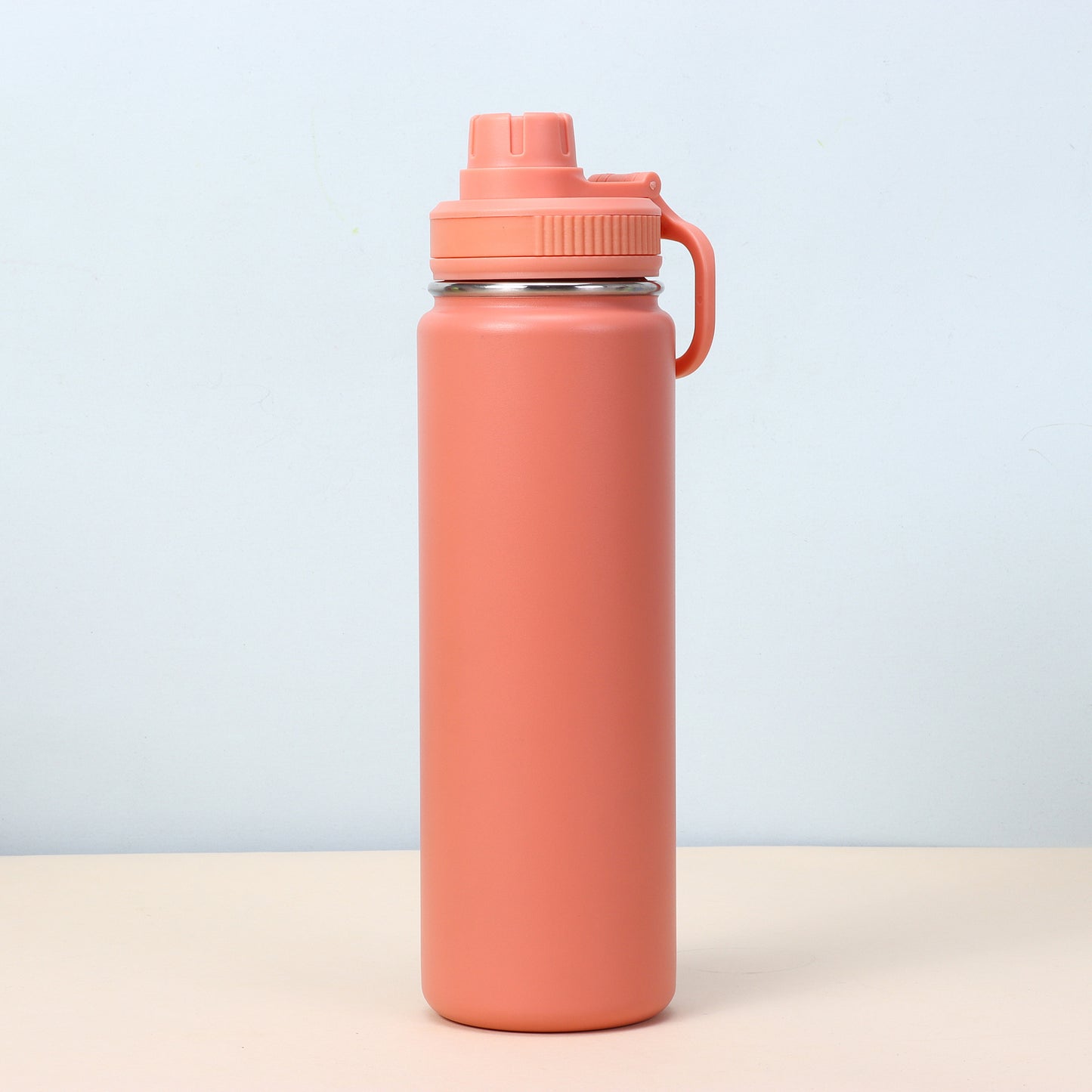 304 stainless steel double-layer vacuum portable household thermos cup