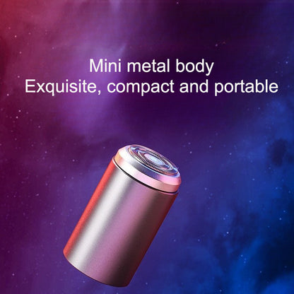 Mini Steel Cannon Travel Shaver Fully Portable Multi functional Men's Electric Shaver