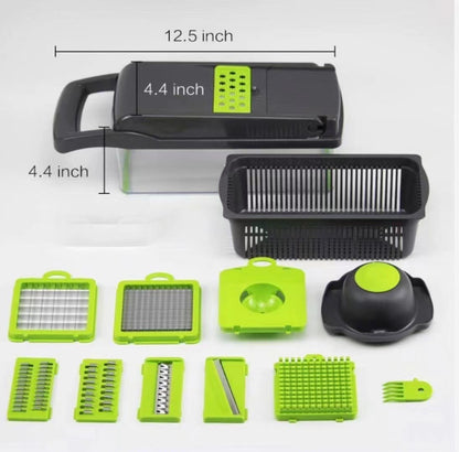 Multifunctional Vegetable Cutter, Vegetable Slicer, Shredder, Potato Shredder, Household Kitchen Utensil