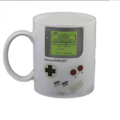 Retro Game Machine Mark Color Changing Cup Student Thermal Warm Coffee Cup